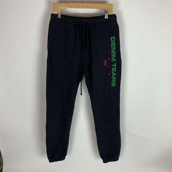 Denim Tears Sweatpants Men’s Size Medium black